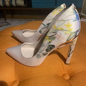 Ted Baker floral pumps